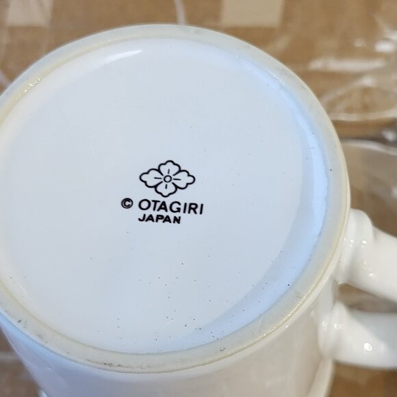 Otagiri Fishing Boats Village Mug Vintage Japan Stoneware GUC SEE PICTURES - Picture 6 of 8